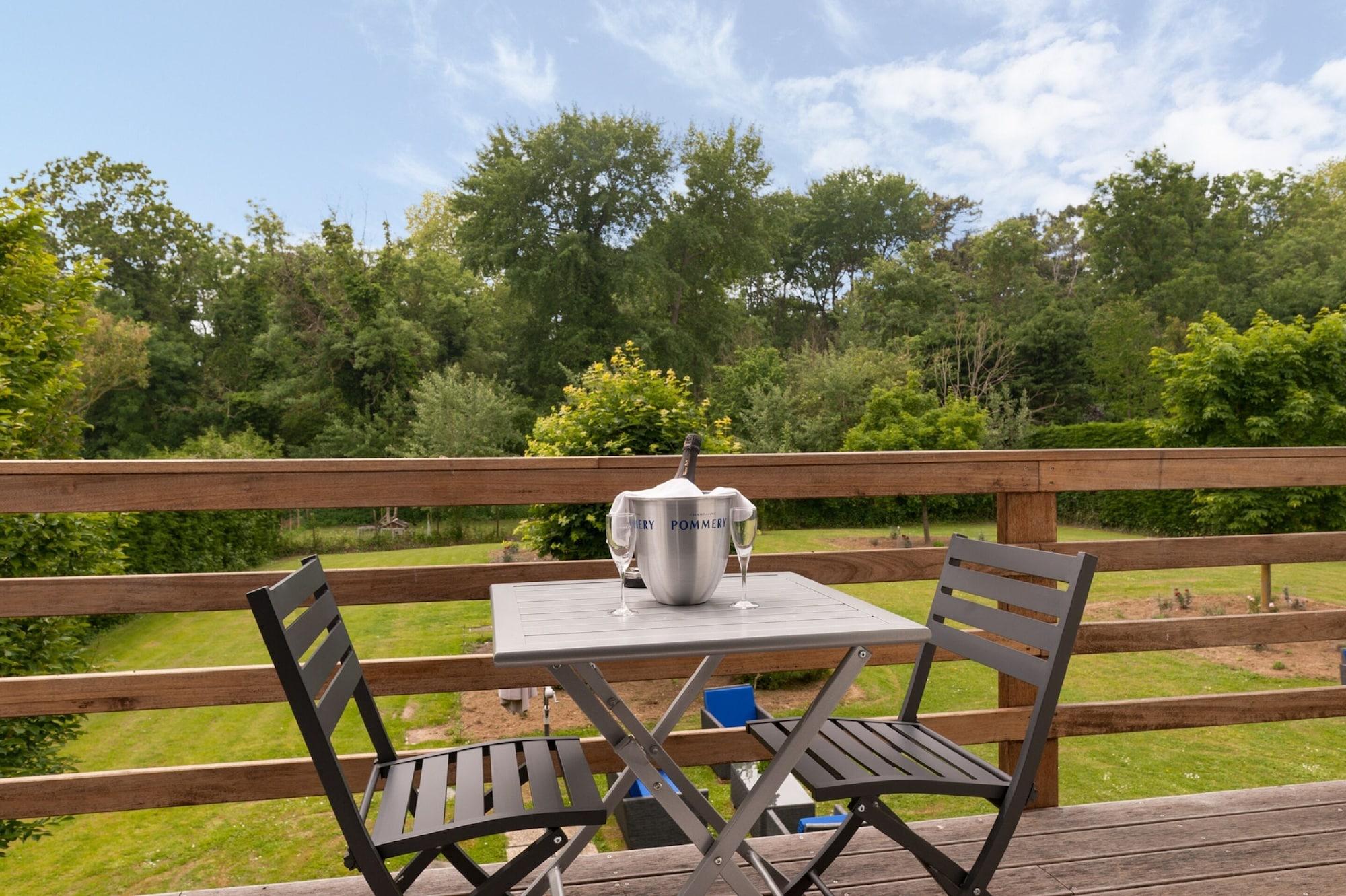 Les Jardins D'Ulysse, The Originals Relais Hotell Cucq Eksteriør bilde